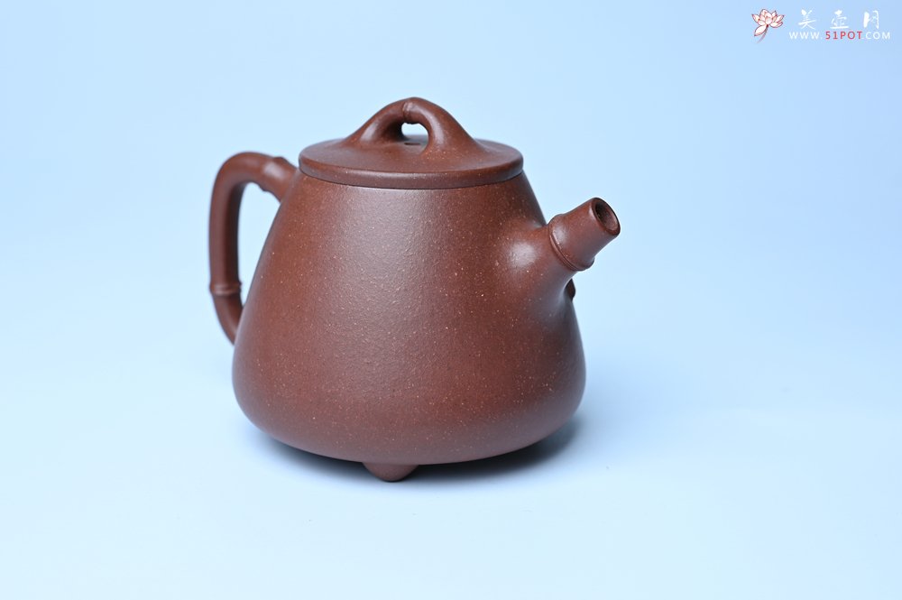 紫砂壶图片：美壶特惠 优质紫泥竹叶高石瓢壶 茶人醉爱 - 紫砂壶信息网