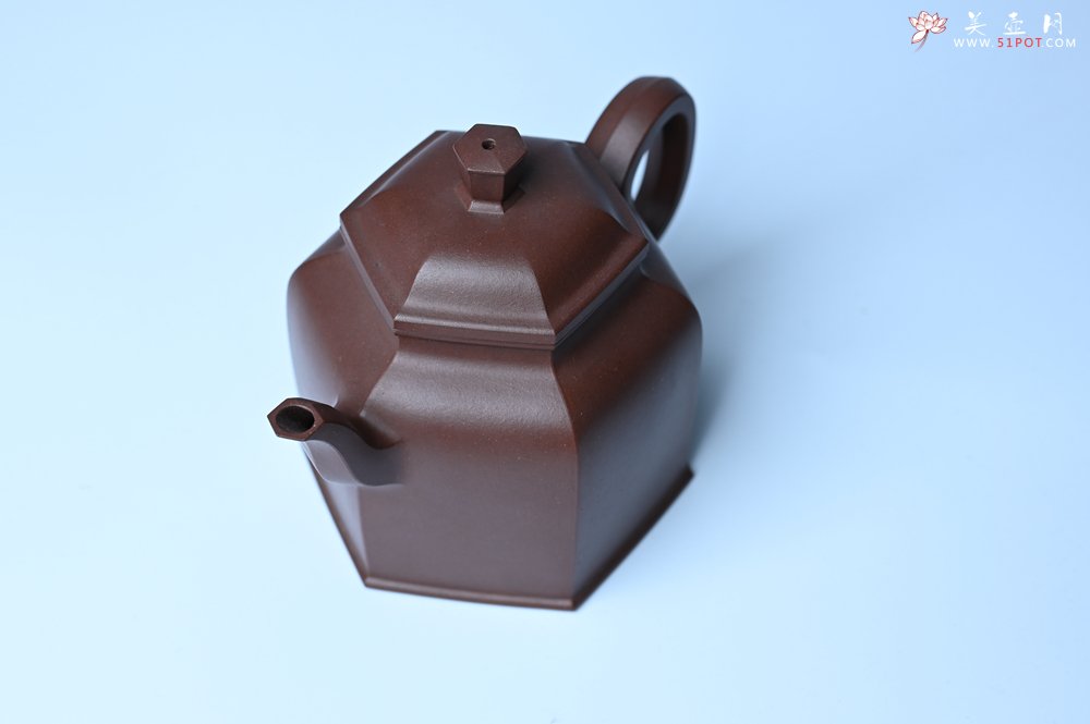 紫砂壶图片：美壶特惠 精致全手工六方金钟 泥料超好 - 紫砂壶信息网