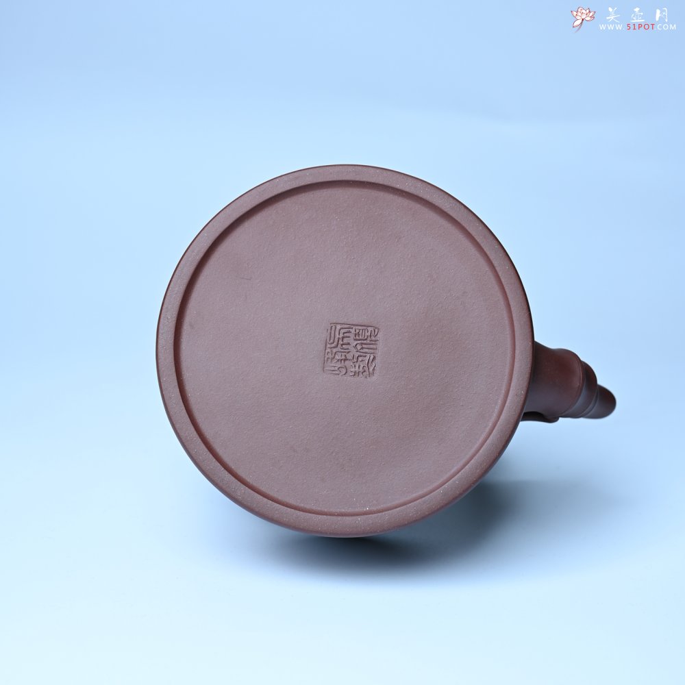 紫砂壶图片：美壶特惠紫砂壶手工手制紫泥竹段提梁壶 茶壶 茶具 单壶 - 紫砂壶信息网