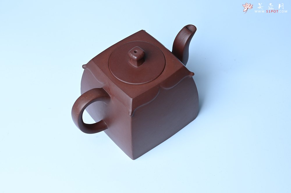 紫砂壶图片：美壶特惠 精致四方圆口壶 造型新颖 - 紫砂壶信息网