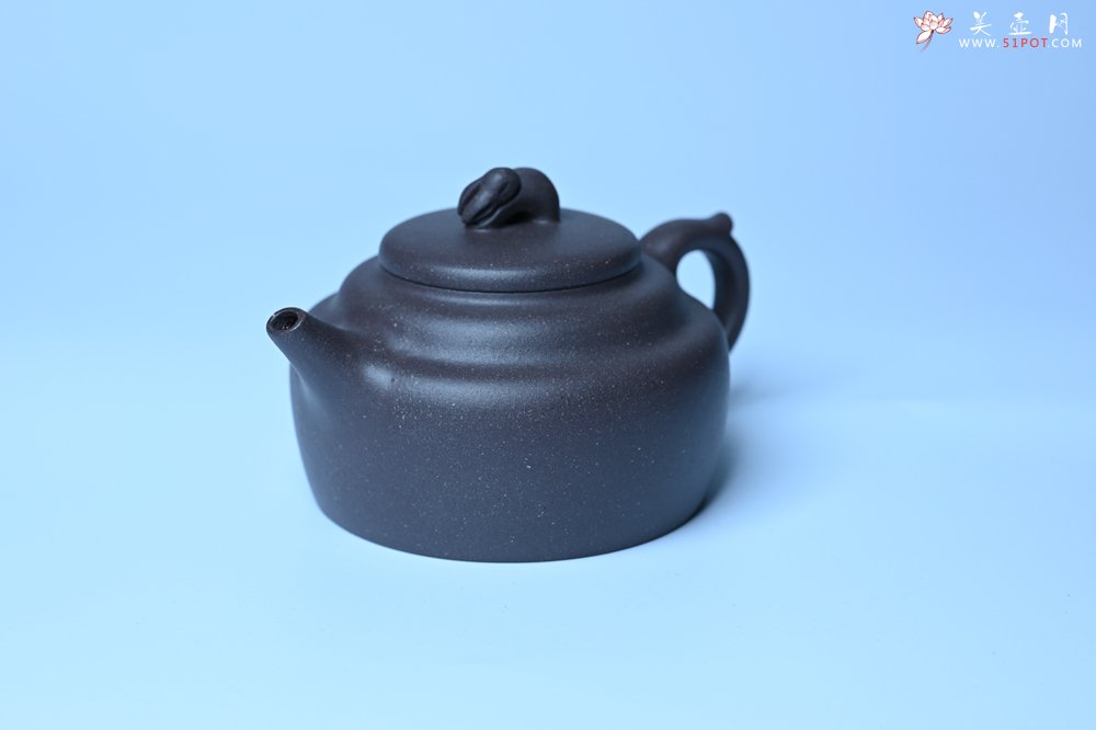紫砂壶图片：美壶特惠 精品青灰泥玉兔紫砂壶 茶人醉爱 - 紫砂壶信息网