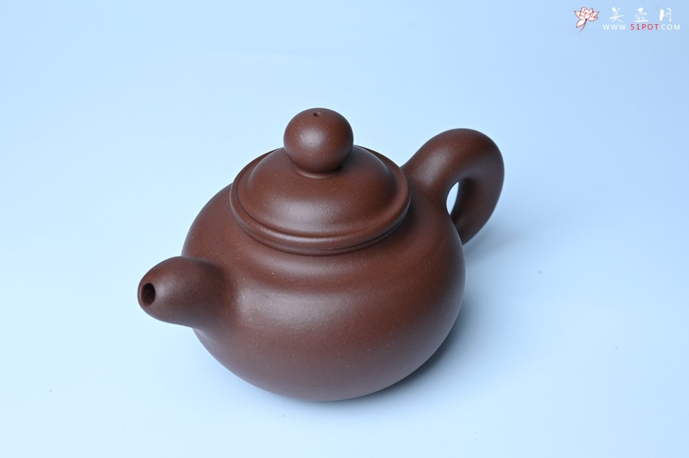 紫砂壶图片：美壶特惠 黑星红拼紫泥（家藏限量）道洪圆珠壶 - 紫砂壶信息网