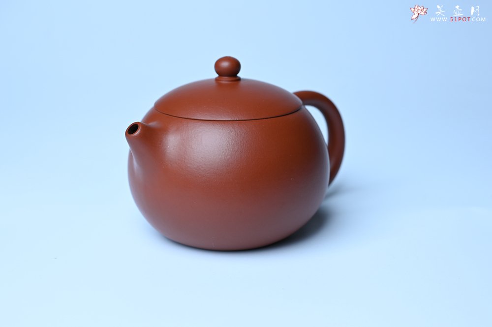 紫砂壶图片：美壶特惠 油润大红袍朱泥 小品西施壶 茶人醉爱 - 紫砂壶信息网