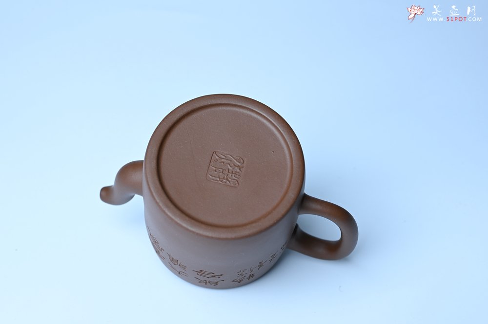 紫砂壶图片：美壶特惠 潜力股王静然 优质紫泥双圈壶 春风大雅能容物 装饰文雅 - 紫砂壶信息网