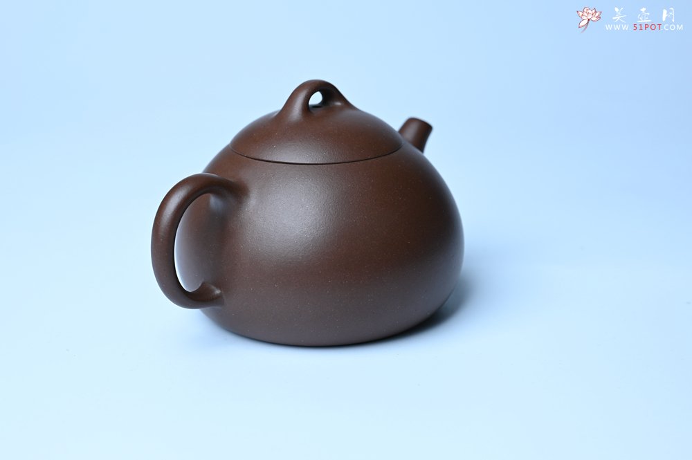 紫砂壶图片：美壶特惠 特好老紫泥小半月 茶人醉爱 - 紫砂壶信息网