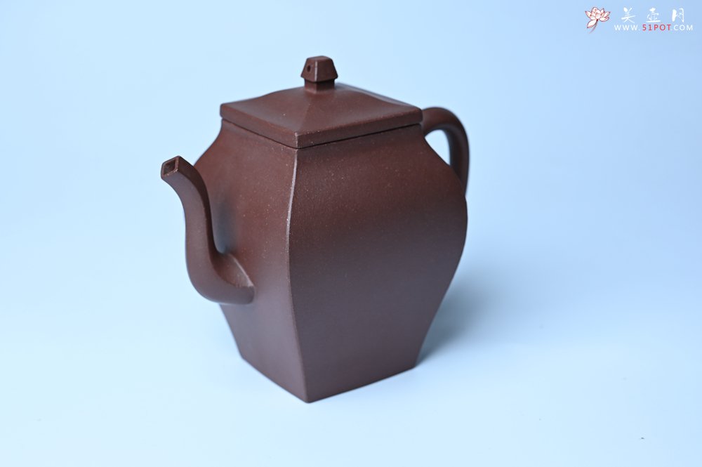 紫砂壶图片：美壶特惠 全手工镶接四方吉金壶 泥料超好 茶人醉爱 - 紫砂壶信息网