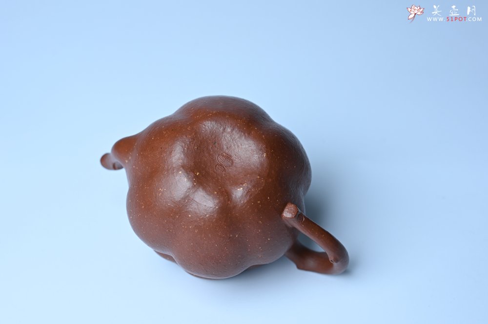 紫砂壶图片：美壶特惠 特好降坡泥 柿柿如意紫砂壶 肌理丰富生动 - 紫砂壶信息网