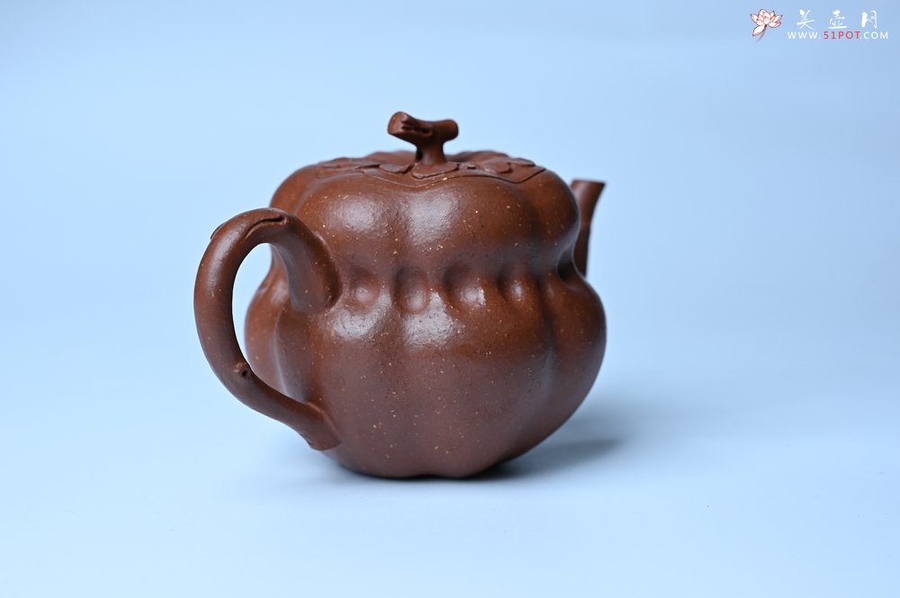 紫砂壶图片：美壶特惠 特好降坡泥 柿柿如意紫砂壶 肌理丰富生动 - 紫砂壶信息网