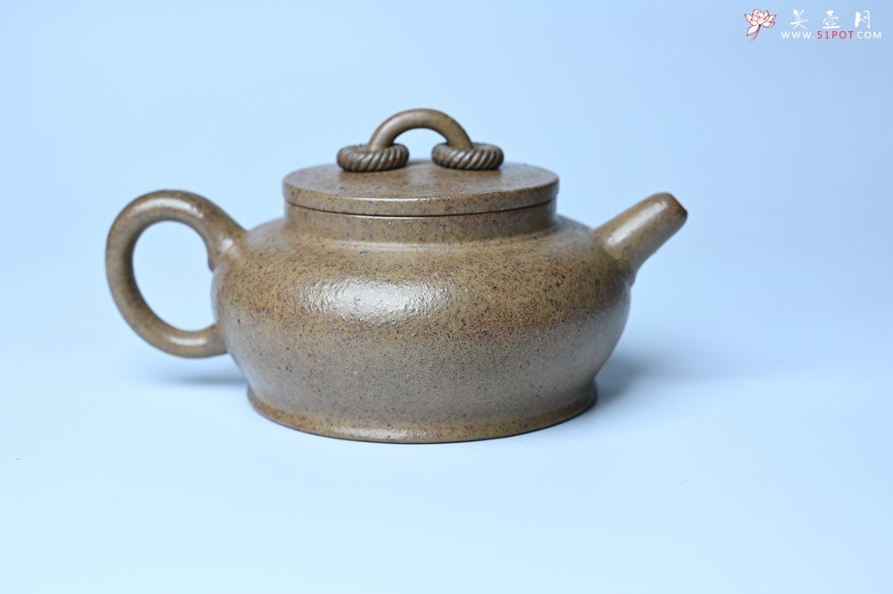 紫砂壶图片：美壶特惠 优质柴烧双圈壶 茶人醉爱 - 紫砂壶信息网