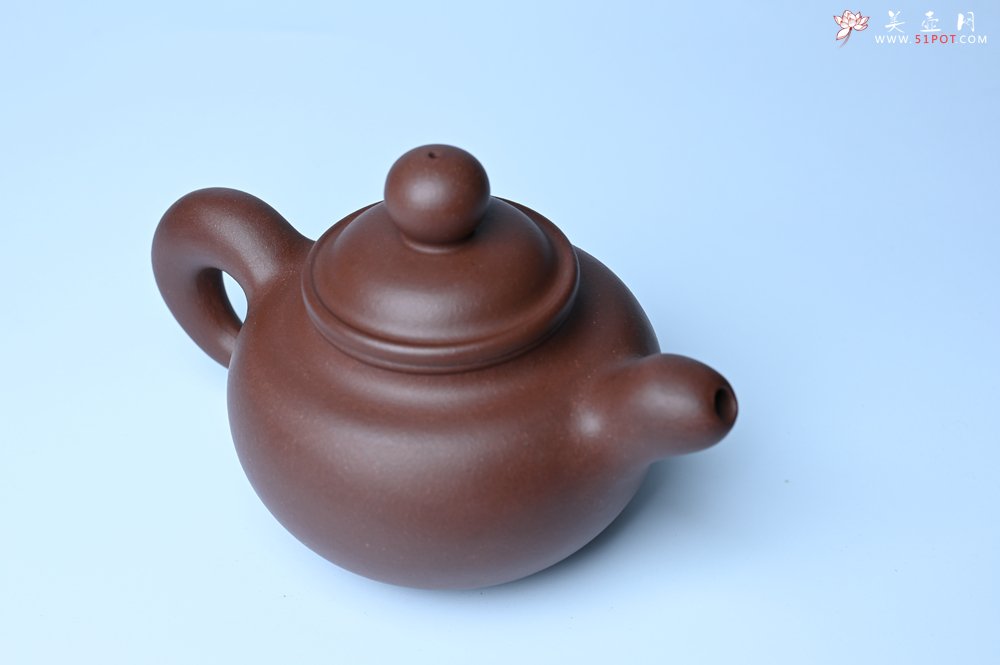 紫砂壶图片：美壶特惠 黑星红拼紫泥（家藏限量）道洪圆珠壶 - 紫砂壶信息网