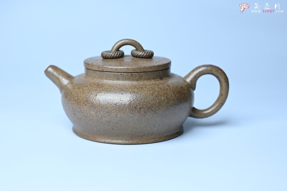 紫砂壶图片：美壶特惠 优质柴烧双圈壶 茶人醉爱 - 紫砂壶信息网