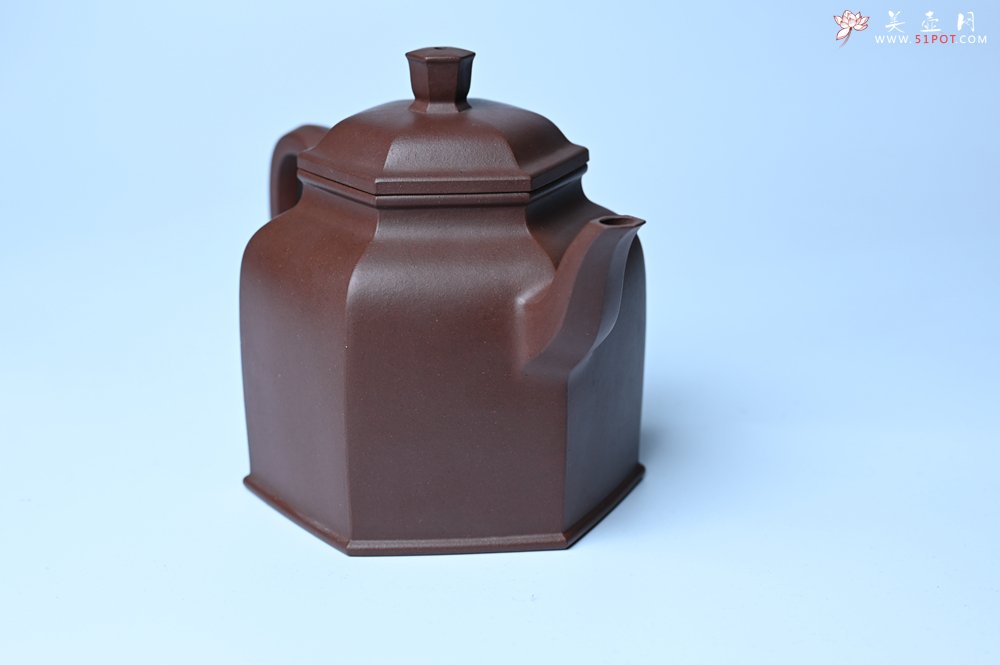 紫砂壶图片：美壶特惠 精致全手工六方金钟 泥料超好 - 紫砂壶信息网