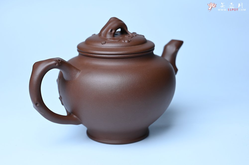 紫砂壶图片：美壶特惠 精致报春系列之梅花报春壶 - 紫砂壶信息网