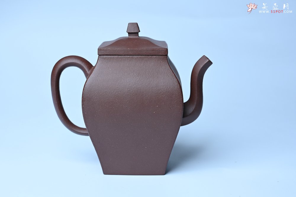 紫砂壶图片：美壶特惠 全手工镶接四方吉金壶 泥料超好 茶人醉爱 - 紫砂壶信息网