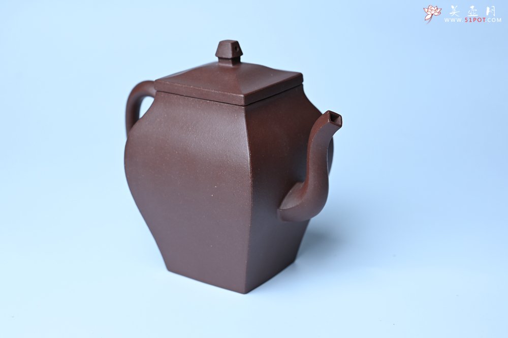 紫砂壶图片：美壶特惠 全手工镶接四方吉金壶 泥料超好 茶人醉爱 - 紫砂壶信息网