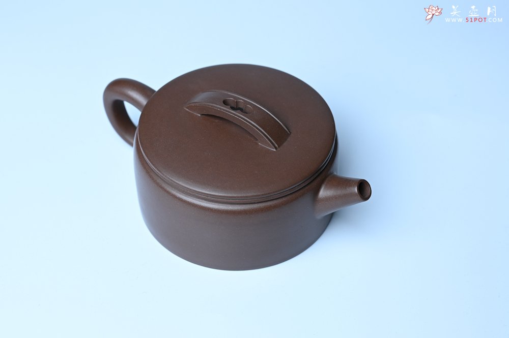 紫砂壶图片：美壶特惠紫砂壶手工手制老紫泥汉瓦壶 茶壶 茶具 单壶 - 紫砂壶信息网