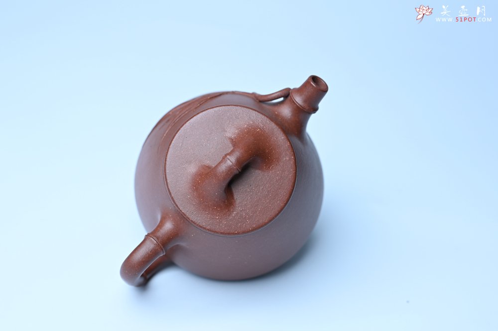 紫砂壶图片：美壶特惠 优质紫泥竹叶高石瓢壶 茶人醉爱 - 紫砂壶信息网