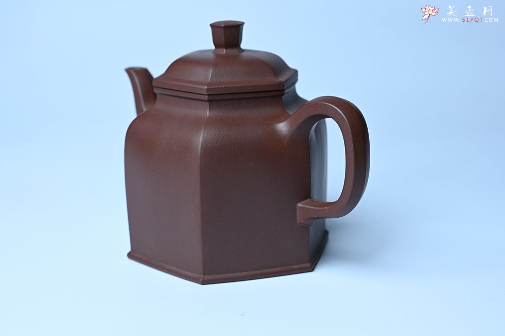 紫砂壶图片：美壶特惠 精致全手工六方金钟 泥料超好 - 紫砂壶信息网