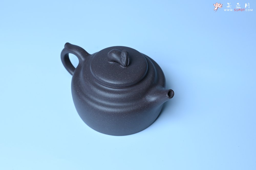 紫砂壶图片：美壶特惠 精品青灰泥玉兔紫砂壶 茶人醉爱 - 紫砂壶信息网