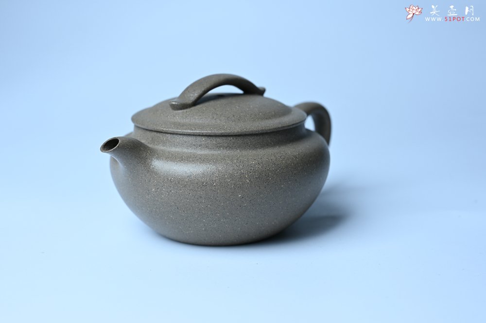 紫砂壶图片：美壶特惠 特好芝麻绿泥云帆紫砂壶 茶人醉爱 - 紫砂壶信息网