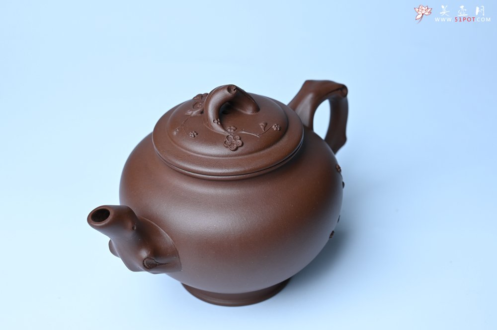 紫砂壶图片：美壶特惠 精致报春系列之梅花报春壶 - 紫砂壶信息网