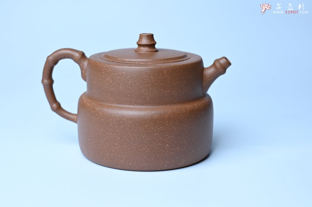 紫砂壶图片：美壶特惠 精致秀雅趣竹壶 茶人醉爱 - 紫砂壶信息网