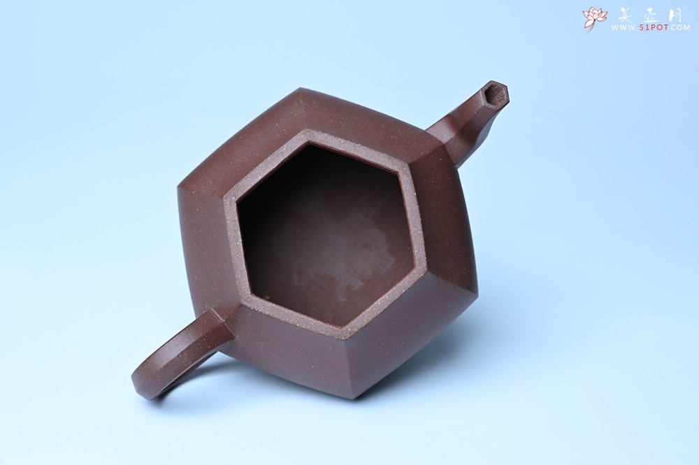 紫砂壶图片：美壶特惠 朱老师全手工六方君德壶 茶人醉爱 - 紫砂壶信息网