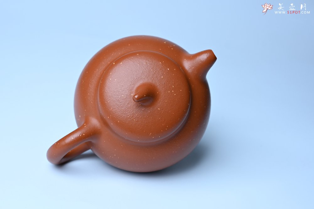 紫砂壶图片：美壶特惠 特好红泥桂花砂茄段壶 茶人醉爱 - 紫砂壶信息网