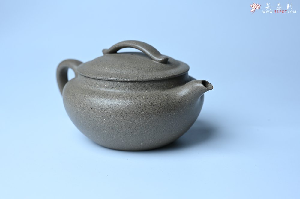 紫砂壶图片：美壶特惠 特好芝麻绿泥云帆紫砂壶 茶人醉爱 - 紫砂壶信息网