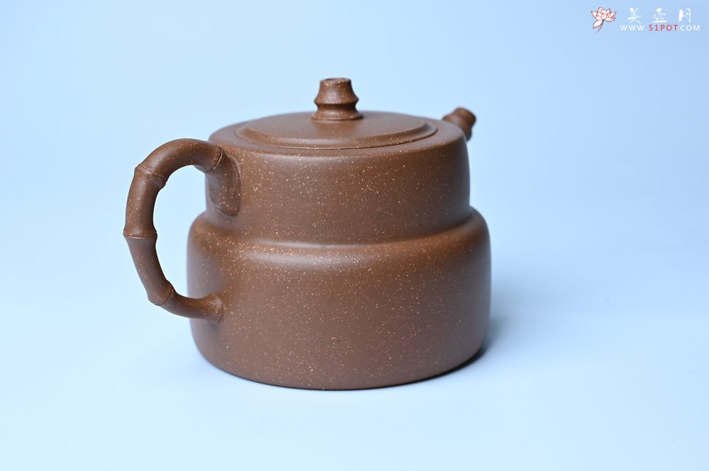 紫砂壶图片：美壶特惠 精致秀雅趣竹壶 茶人醉爱 - 紫砂壶信息网