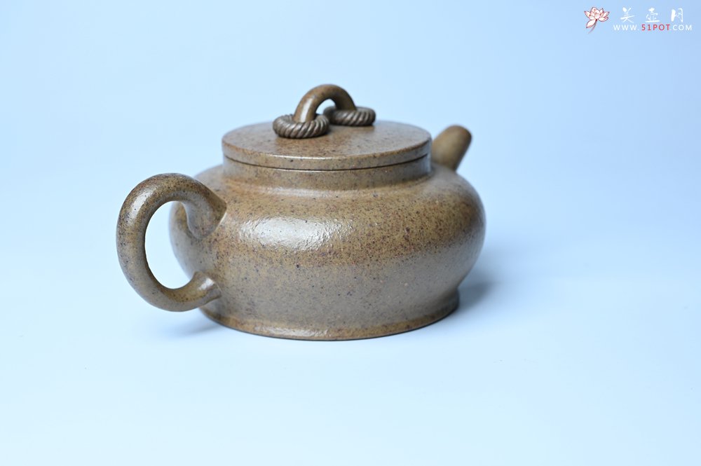 紫砂壶图片：美壶特惠 优质柴烧双圈壶 茶人醉爱 - 紫砂壶信息网