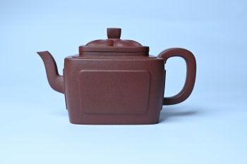 美壶特惠 全手工优质紫红泥精致四方菱花壶 特文气 - 紫砂壶信息网