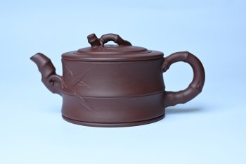 美壶特惠 精致紫泥可心竹段壶 茶人醉爱 - 紫砂壶信息网