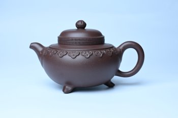 美壶特惠 精致紫泥云肩如意壶 茶人醉爱 - 紫砂壶信息网