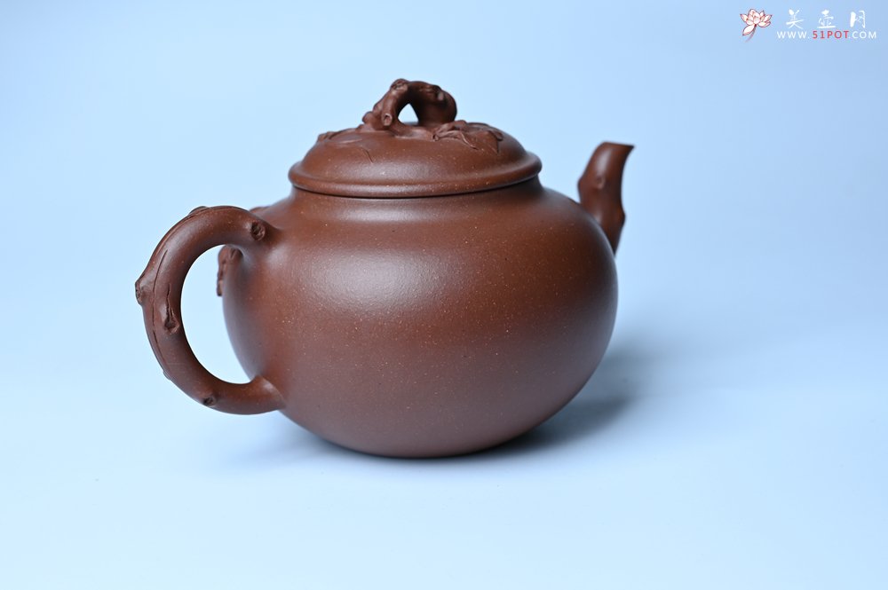 紫砂壶图片：美壶特惠 精品多子多福紫砂壶 帖叶生动细腻 送礼佳品 - 紫砂壶信息网