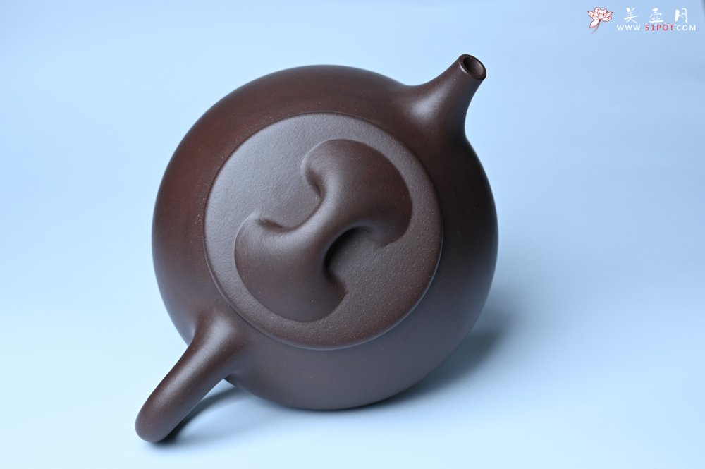 紫砂壶图片：美壶特惠 精致特好紫泥大满瓢 难度大 足足做了一个多星期 - 紫砂壶信息网