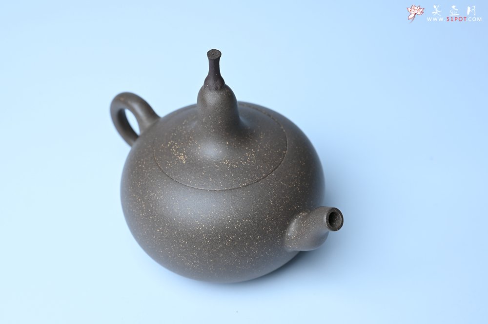 紫砂壶图片：美壶特惠 精致青段大肚茄子壶 茶人醉爱 - 紫砂壶信息网