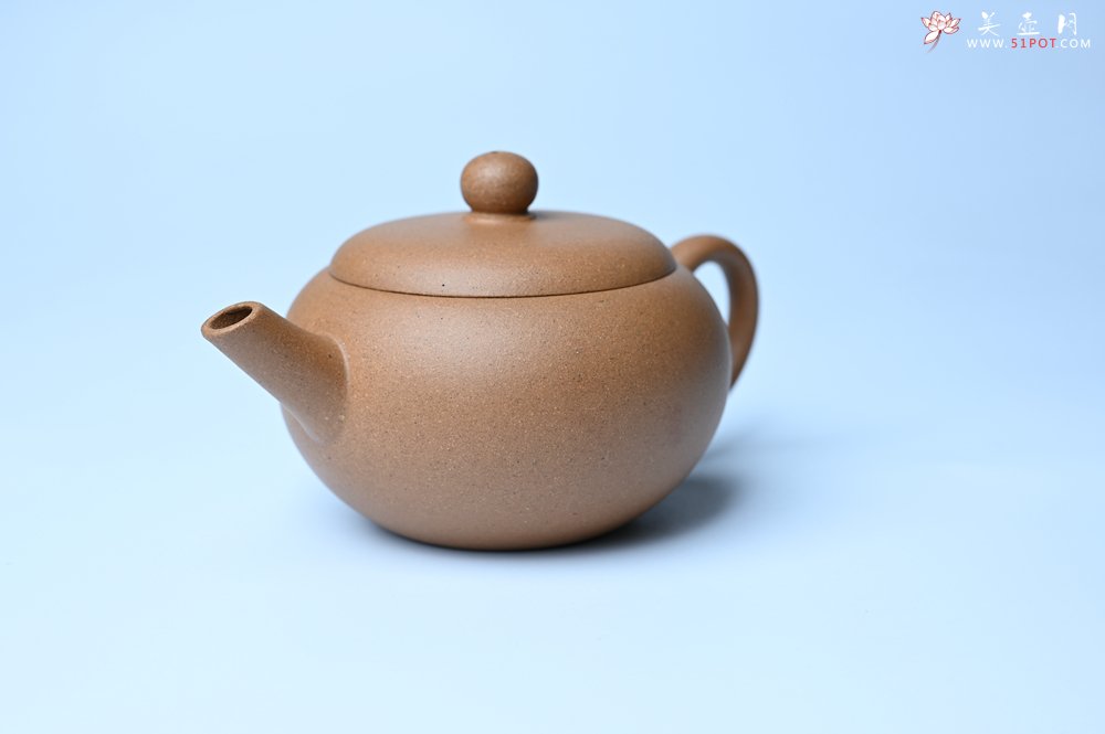 紫砂壶图片：美壶特惠 特好老段泥圆珠壶 - 紫砂壶信息网