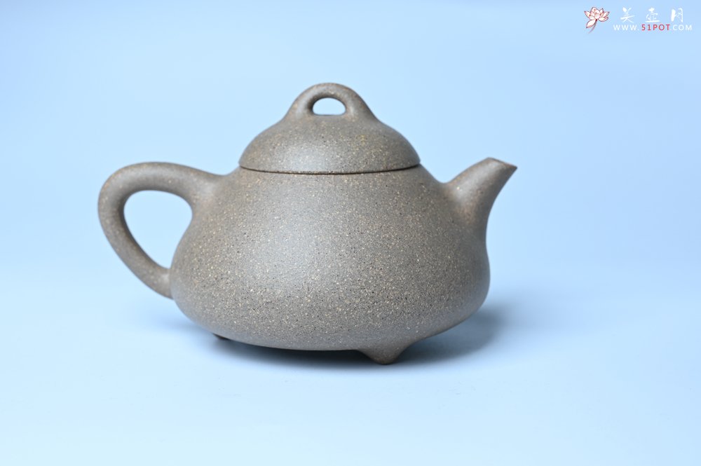 紫砂壶图片：美壶特惠 特好松花段泥精工乳瓢茶壶 茶人醉爱 - 紫砂壶信息网