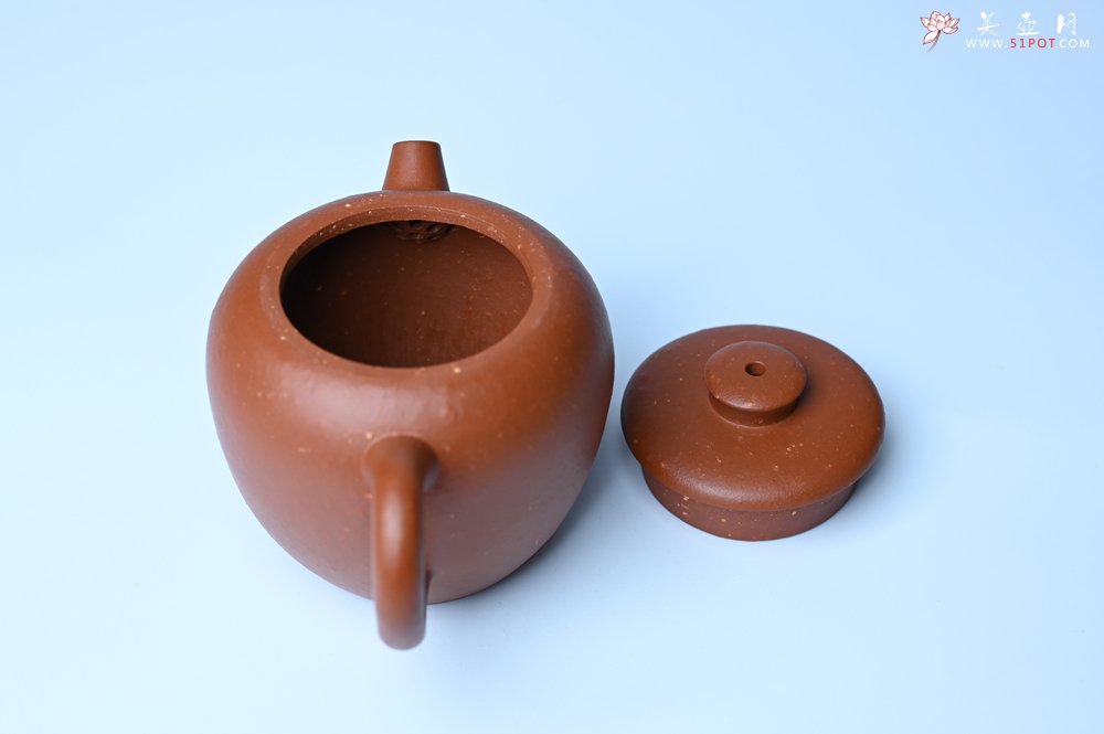 紫砂壶图片：美壶特惠 精品粗砂红泥巨轮壶 茶人醉爱 - 紫砂壶信息网