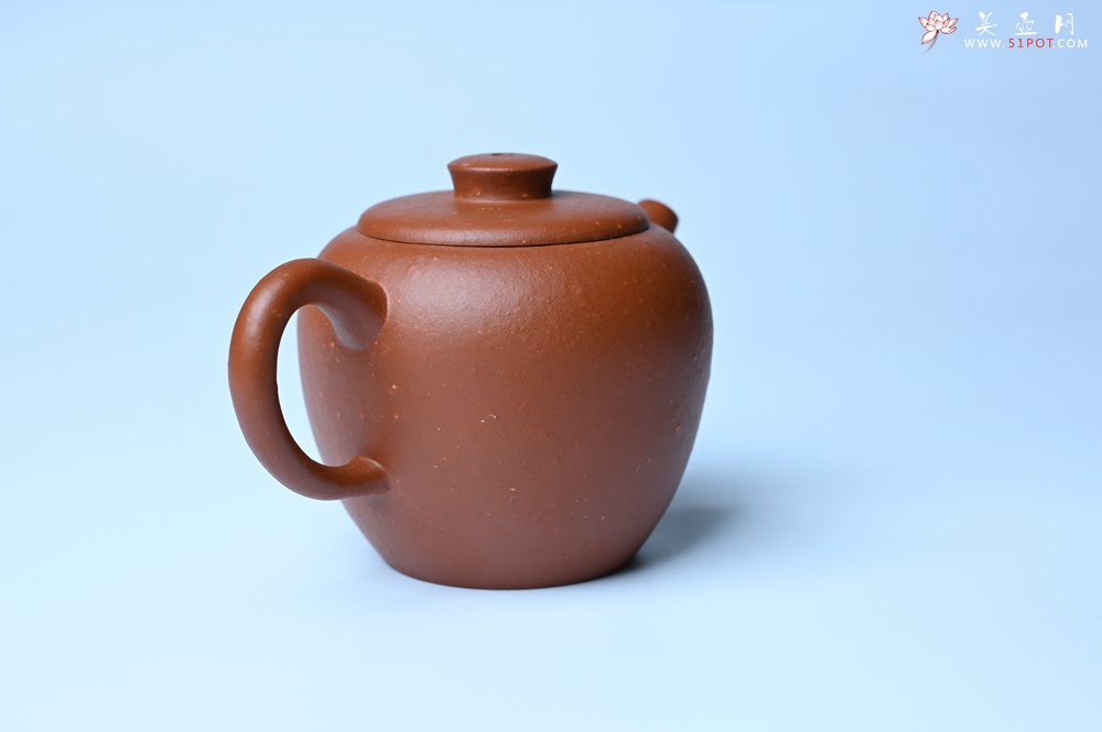 紫砂壶图片：美壶特惠 精品粗砂红泥巨轮壶 茶人醉爱 - 紫砂壶信息网