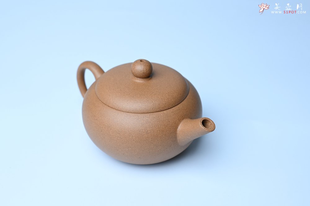 紫砂壶图片：美壶特惠 特好老段泥圆珠壶 - 紫砂壶信息网