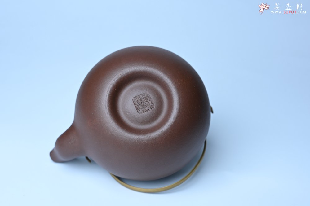 紫砂壶图片：美壶特惠 手工手制精致老紫泥提梁壶 茶人醉爱 - 紫砂壶信息网