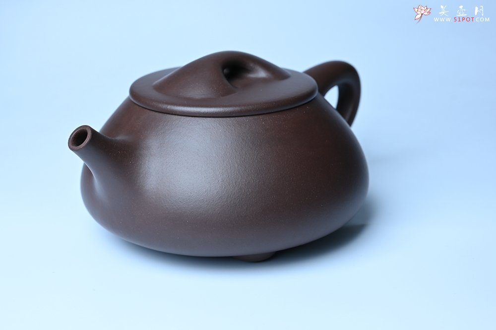 紫砂壶图片：美壶特惠 精致特好紫泥大满瓢 难度大 足足做了一个多星期 - 紫砂壶信息网