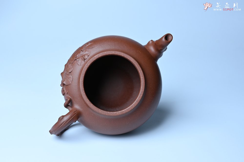 紫砂壶图片：美壶特惠 精品多子多福紫砂壶 帖叶生动细腻 送礼佳品 - 紫砂壶信息网