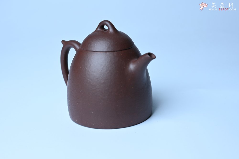 紫砂壶图片：美壶特惠 特好手磨料老紫泥秦权 茶人醉爱 - 紫砂壶信息网