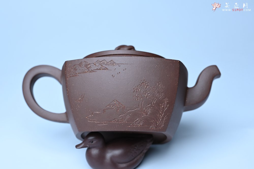 紫砂壶图片：美壶年底特惠 精工卧虎藏龙壶 难度大 茶人醉爱 - 紫砂壶信息网