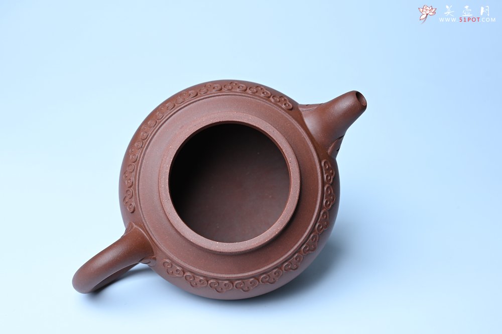 紫砂壶图片：美壶特惠 精致特好底曹青云肩如意壶 - 紫砂壶信息网