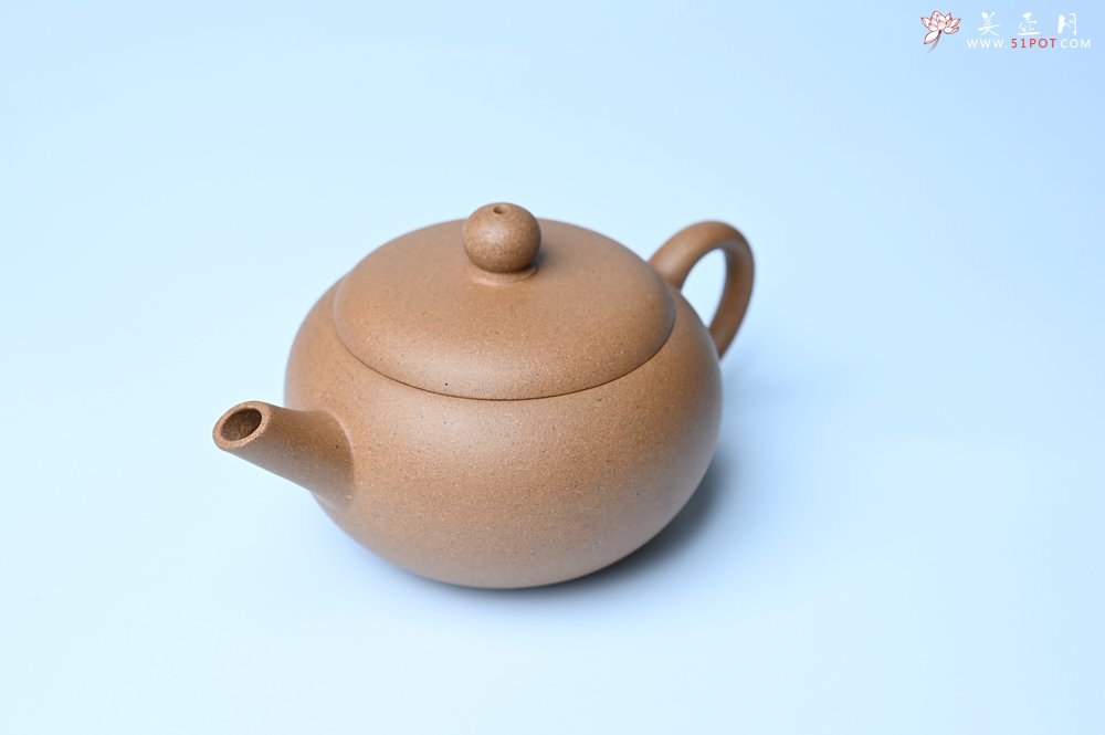 紫砂壶图片：美壶特惠 特好老段泥圆珠壶 - 紫砂壶信息网