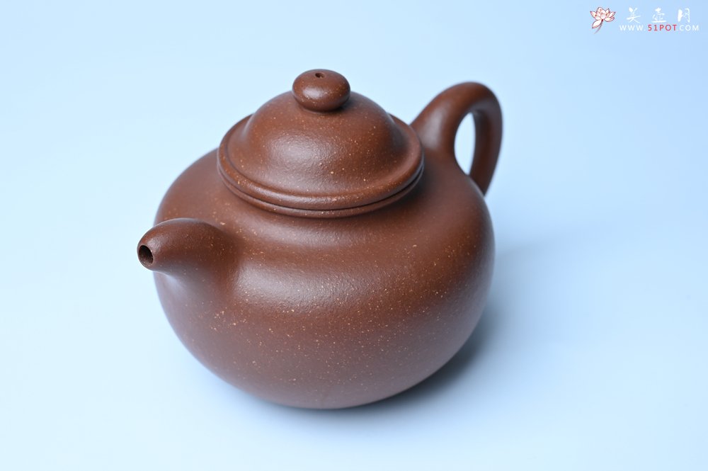 紫砂壶图片：美壶特惠 精致降坡泥大亨掇只壶 茶人醉爱 - 紫砂壶信息网